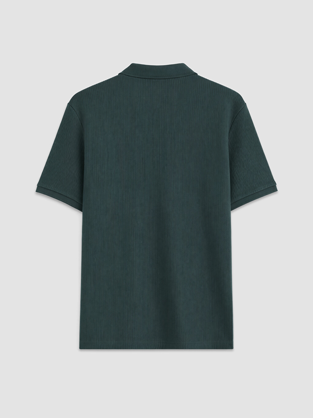 Yeşil Polo Yaka Erkek Tişört-1