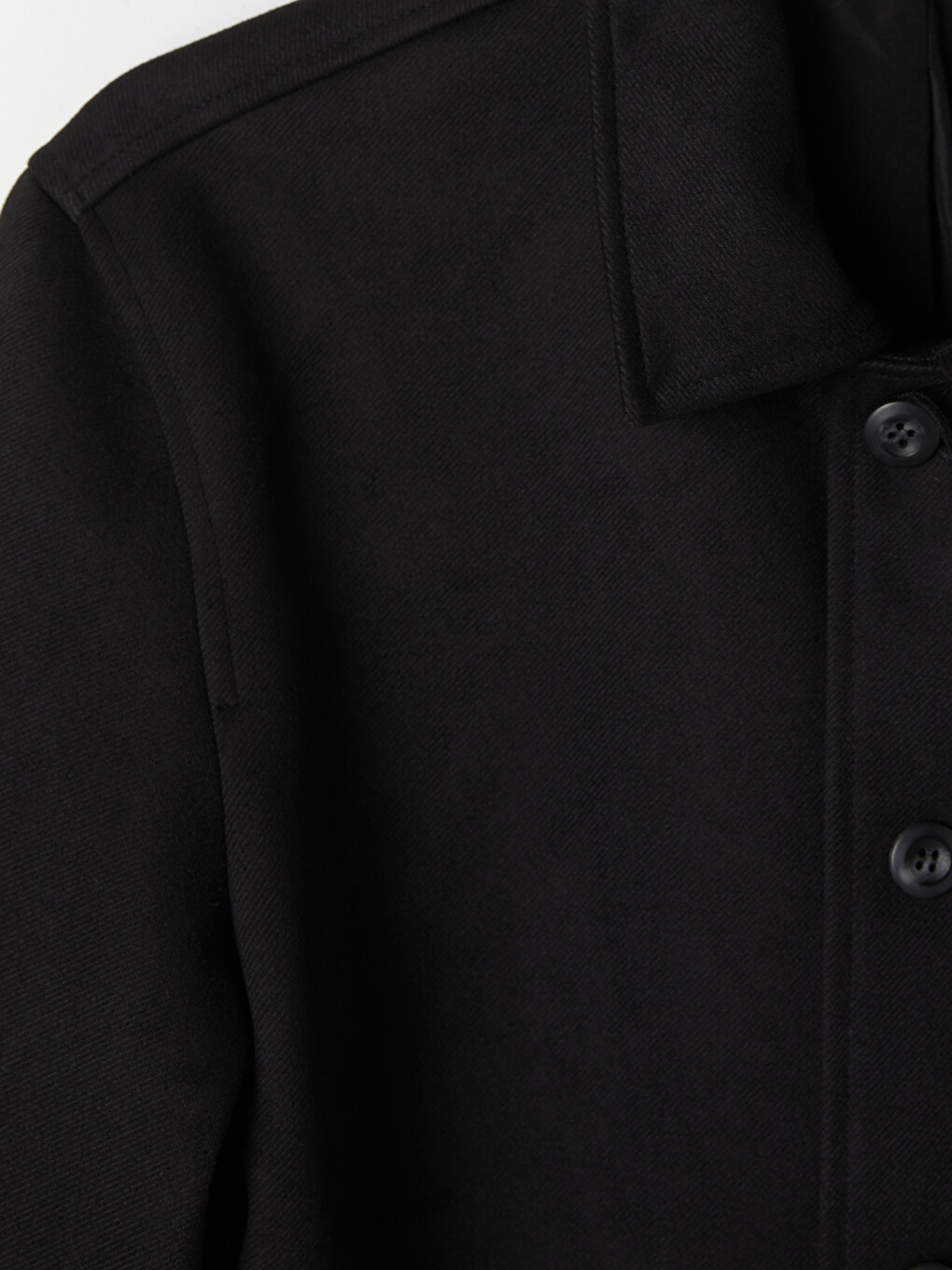 Regular Fit Shirt Collar Suede Men's Jacket-7