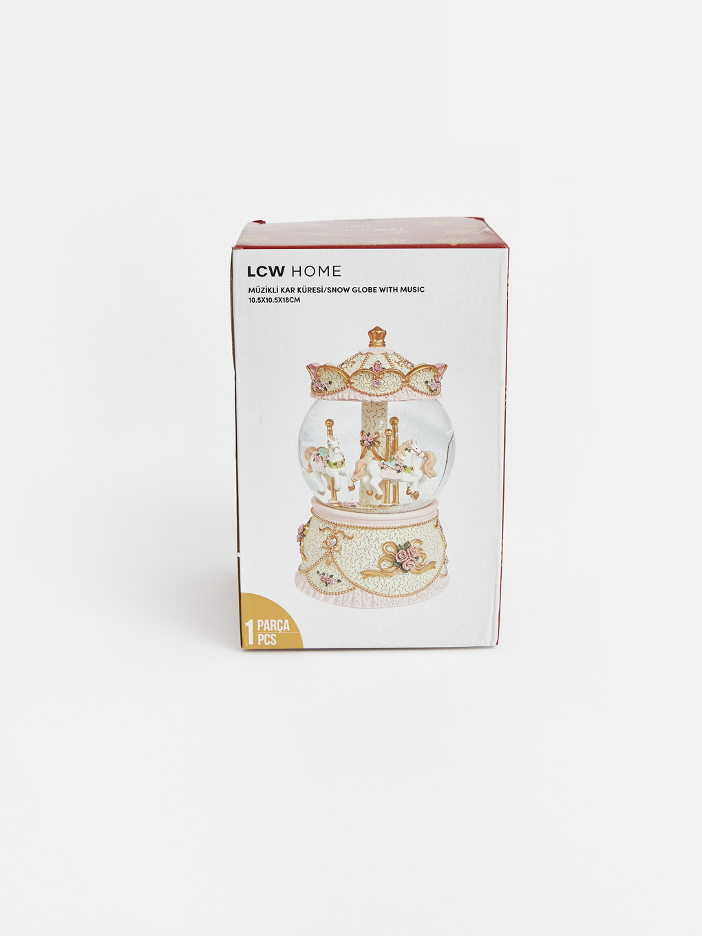 Carousel Figured Snow Globe-1