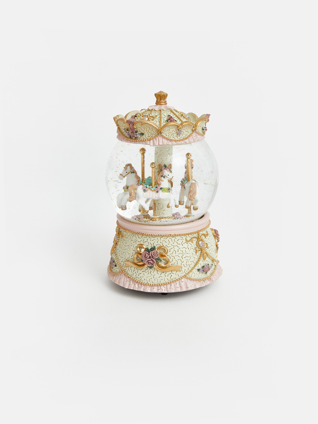 Carousel Figured Snow Globe-2