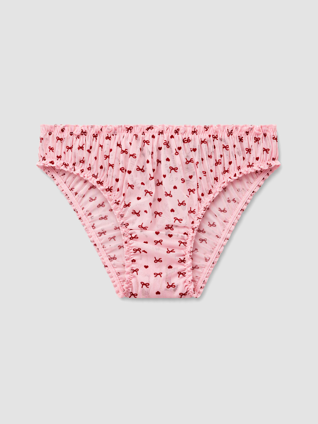 2 Pack Patterned Bikini Knickers-1