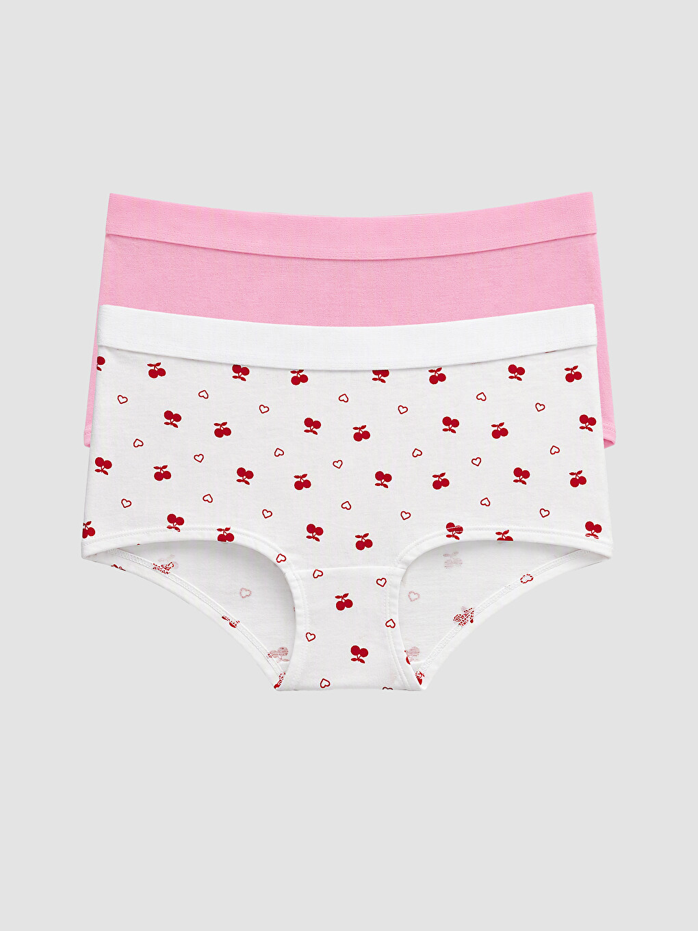 2 Pack Patterned Boxer Knickers