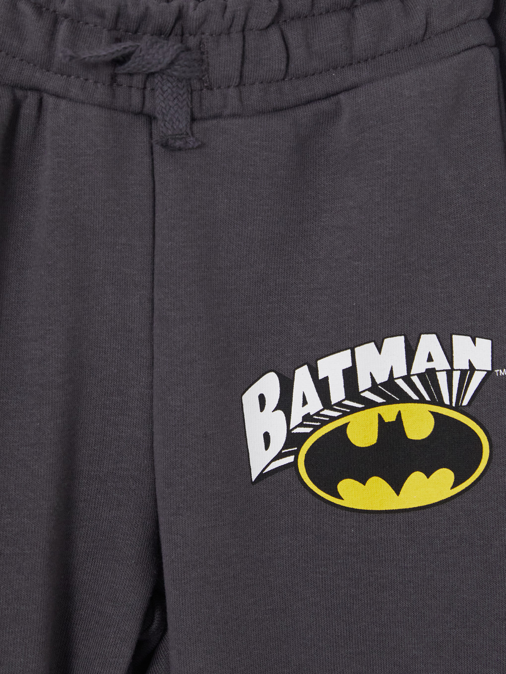 Antrasit Batman Baskılı Erkek Çocuk Eşofman Takım-6