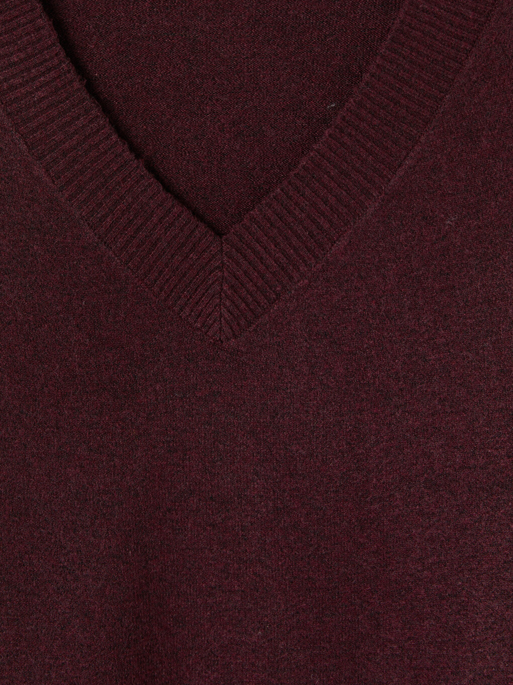 V Neck Wool Blended Women's Knitwear Sweater-5