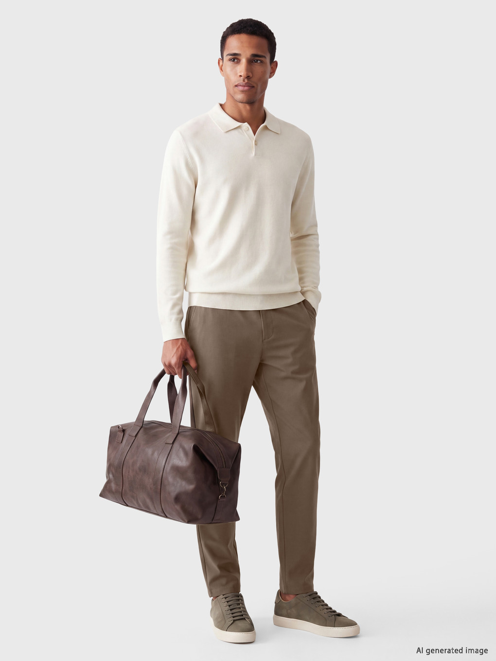 Regular Fit Men's Trousers-1