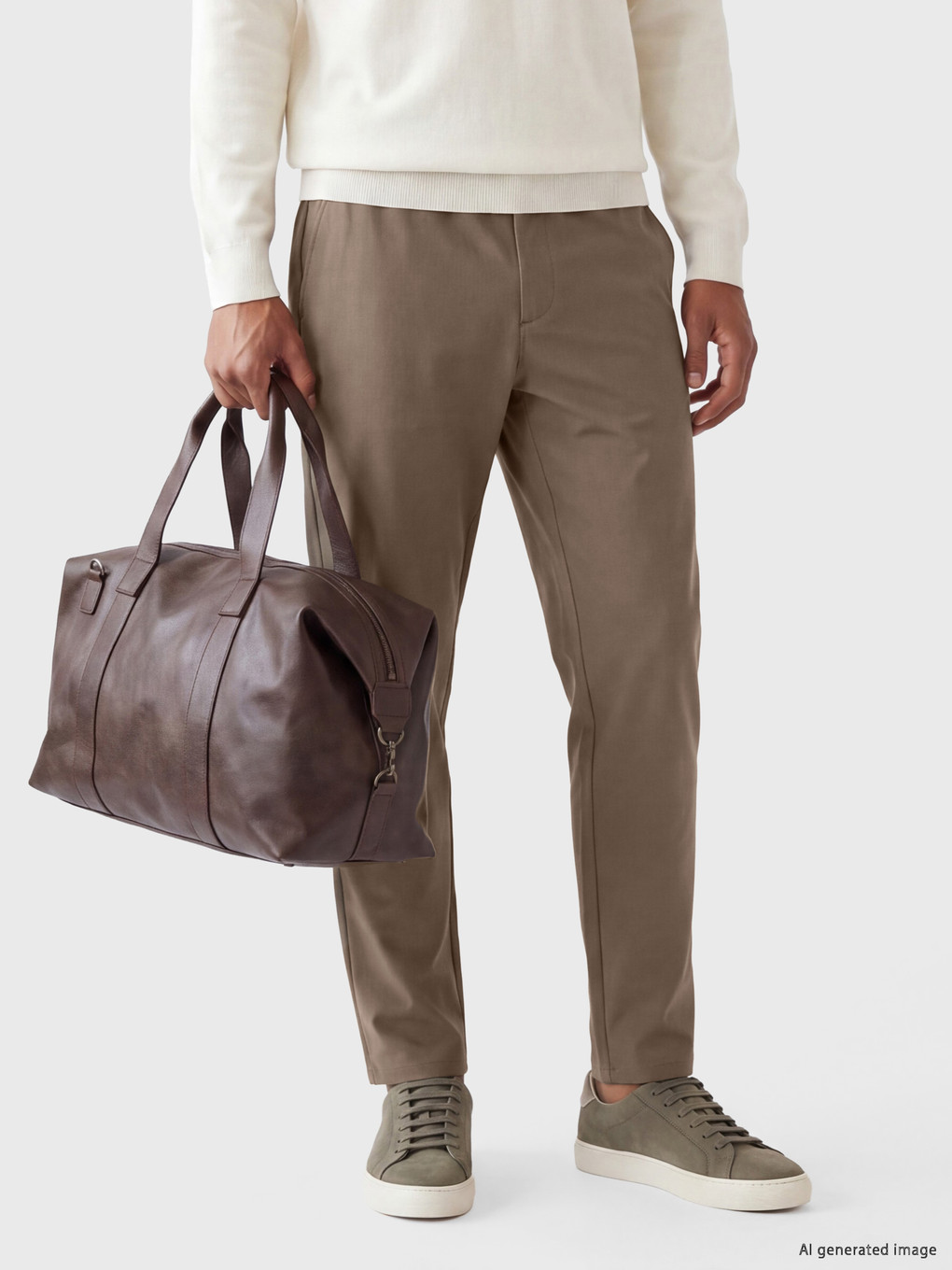 Regular Fit Men's Trousers-2