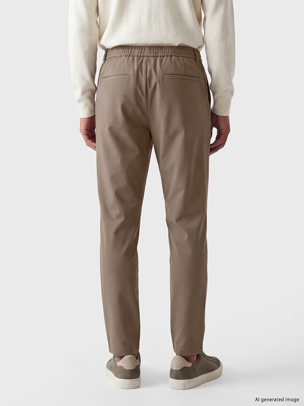 Regular Fit Men's Trousers-3