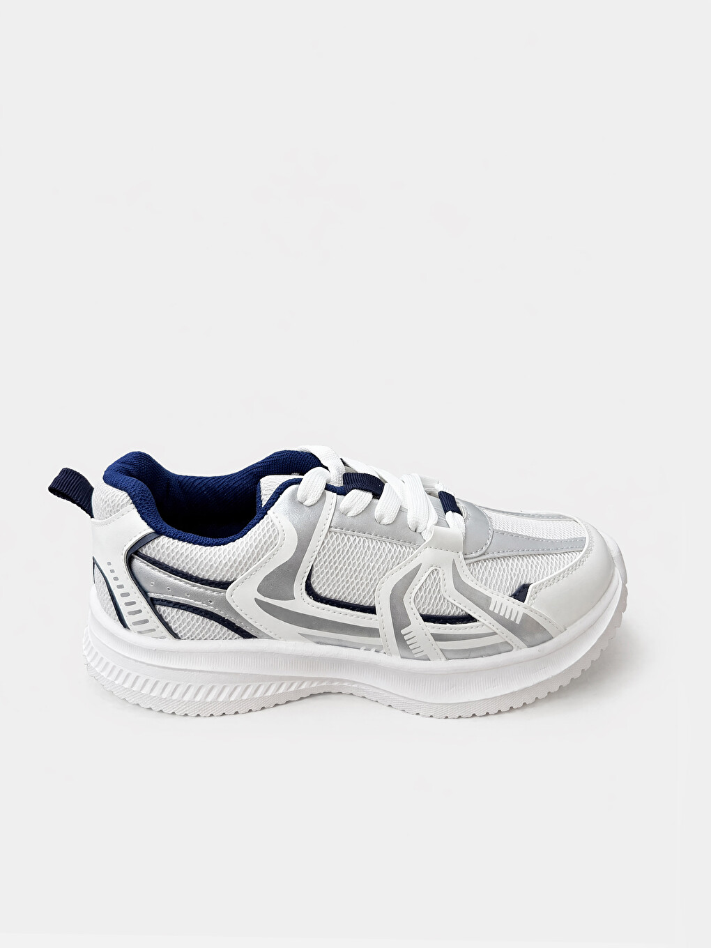 Thick Soled Mesh Boys' Sneakers-1