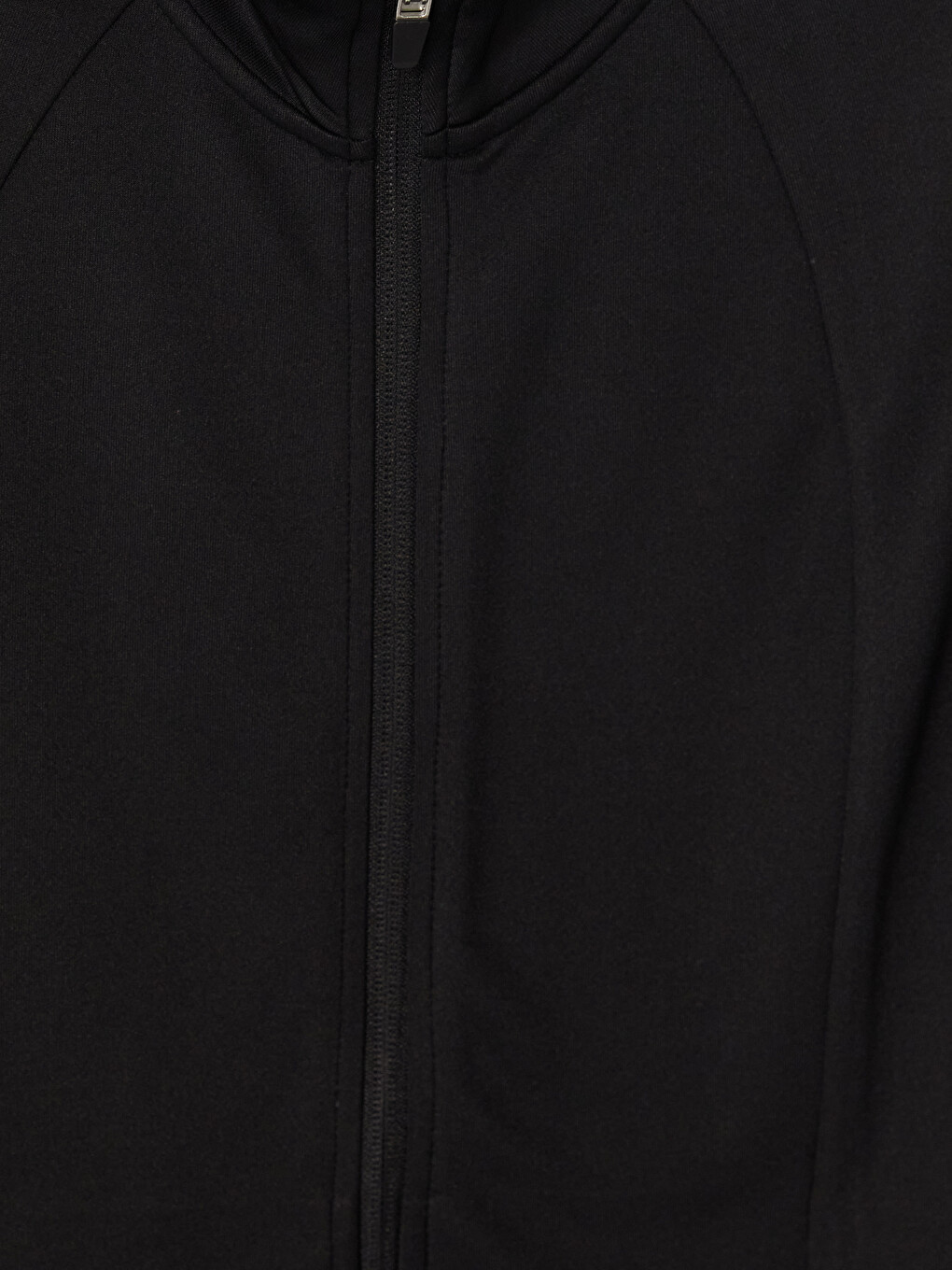 Woman Black Zip-up Sweatshirt-6