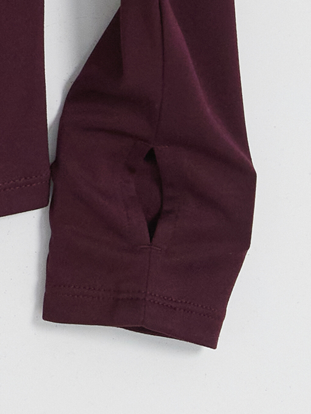 Woman Plum Zip-up Sweatshirt-5