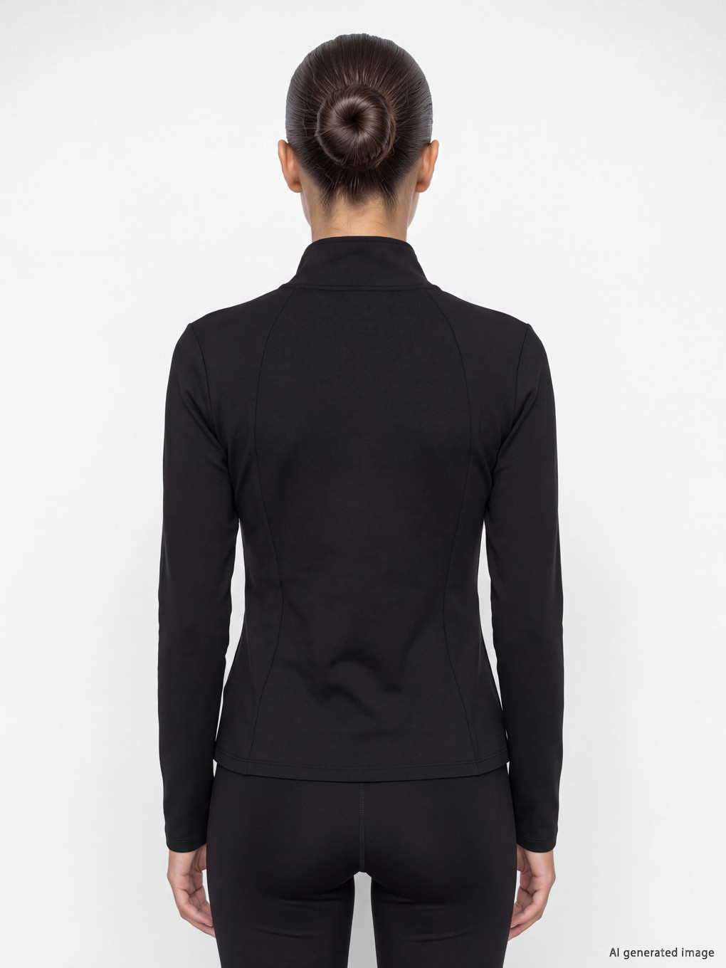 Thumbhole Women's Sport Zippered Sweatshirt-3