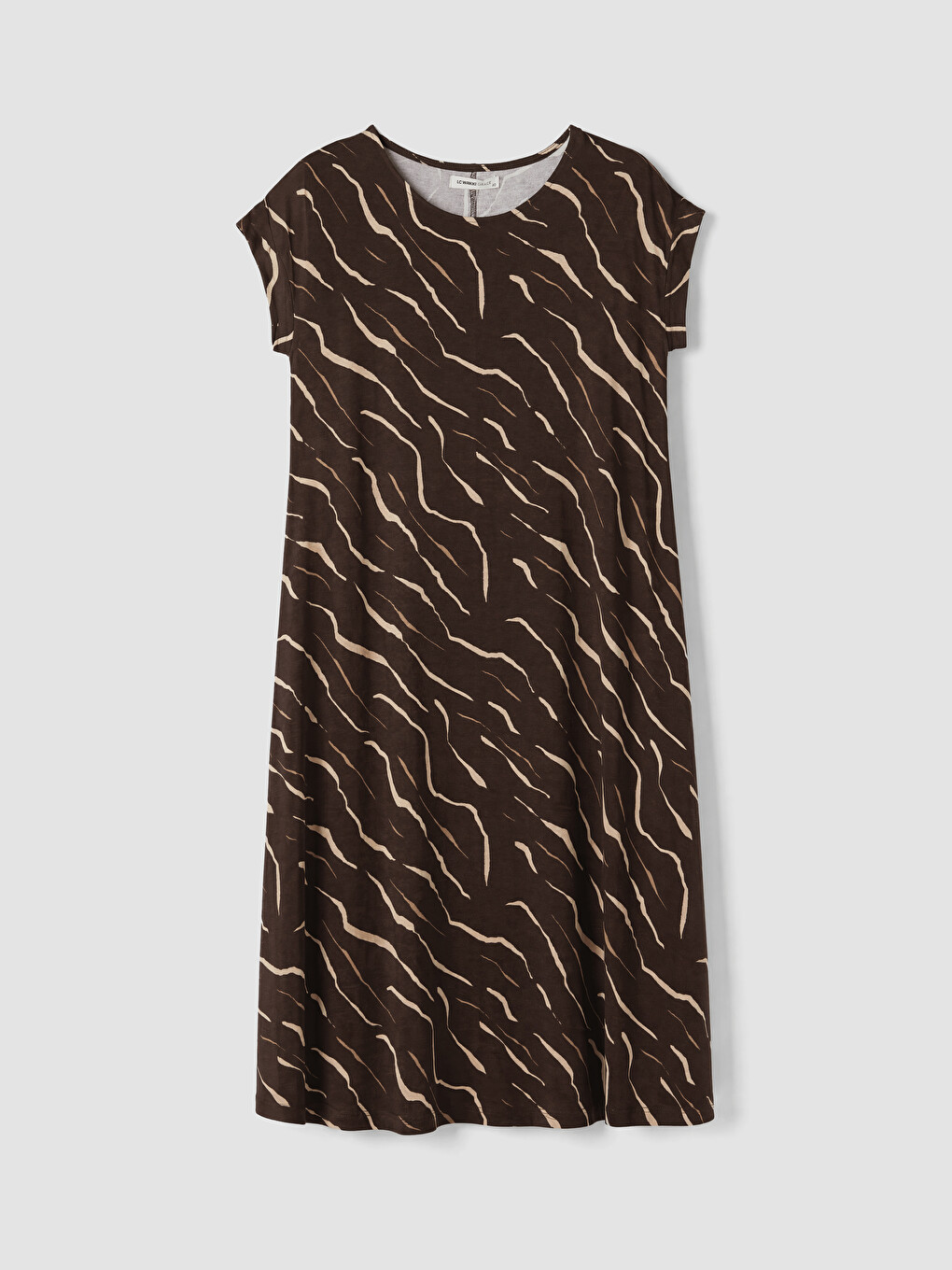 Woman Brown Dress-4