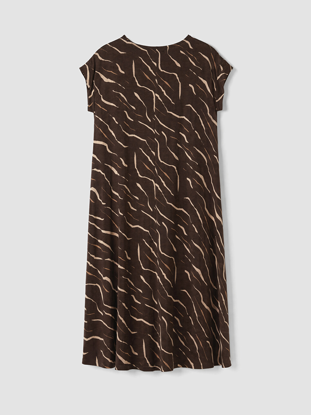 Woman Brown Dress-6