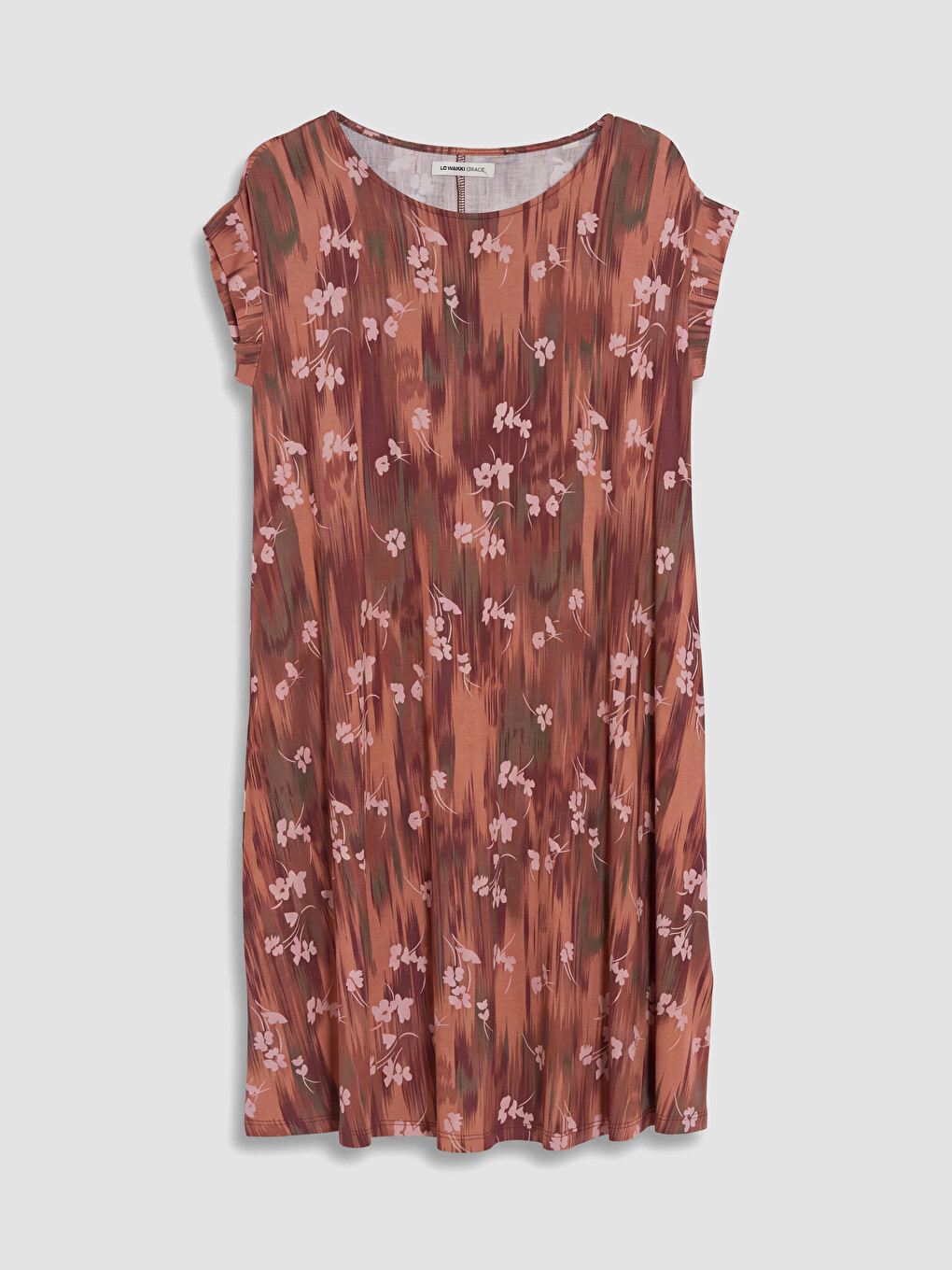 Woman Brown Dress-4