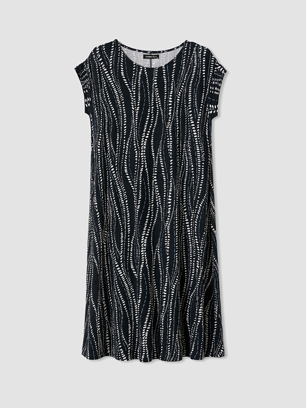 Woman Navy Dress-4