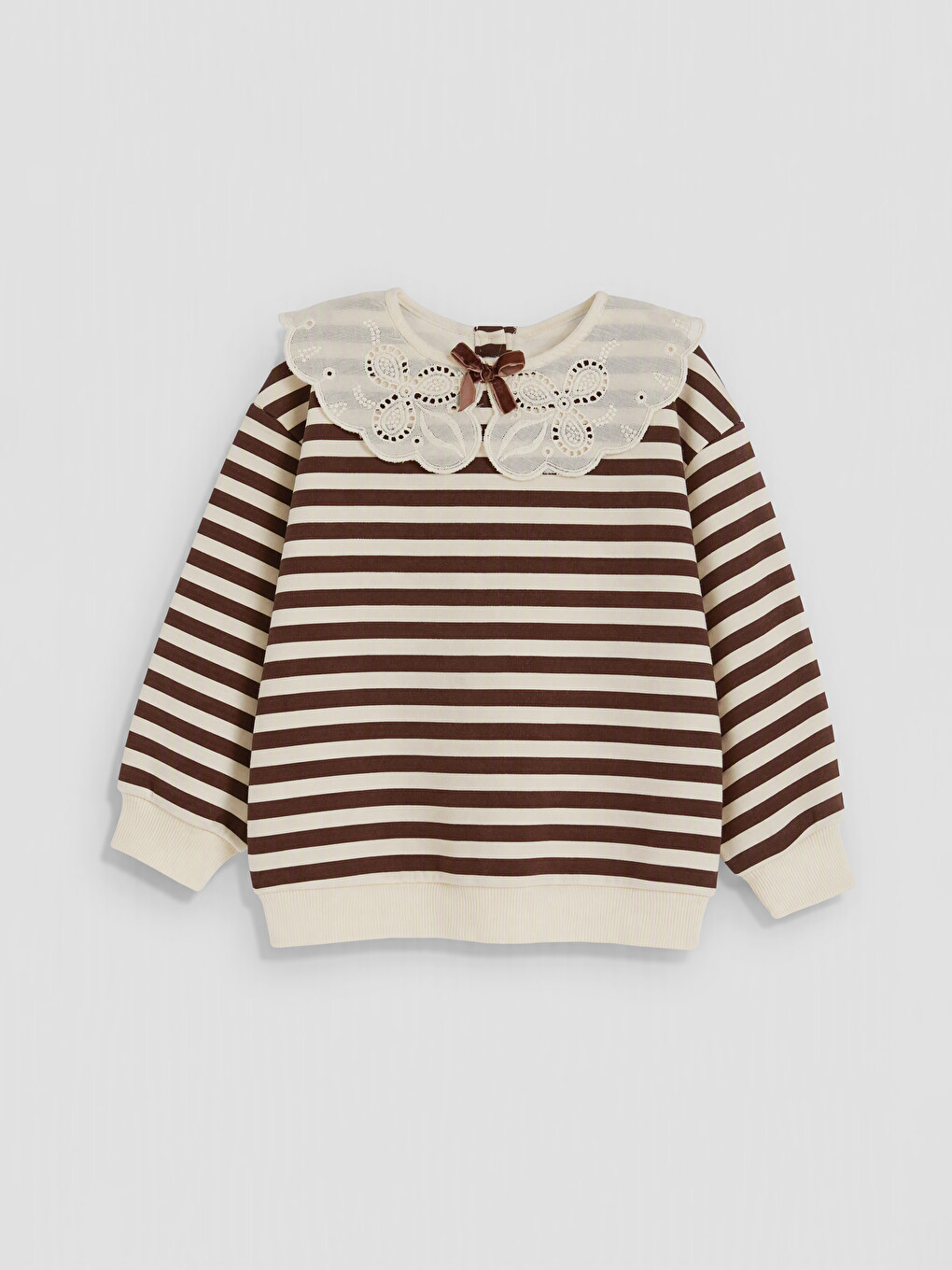 Striped Girls' Thick Set-1
