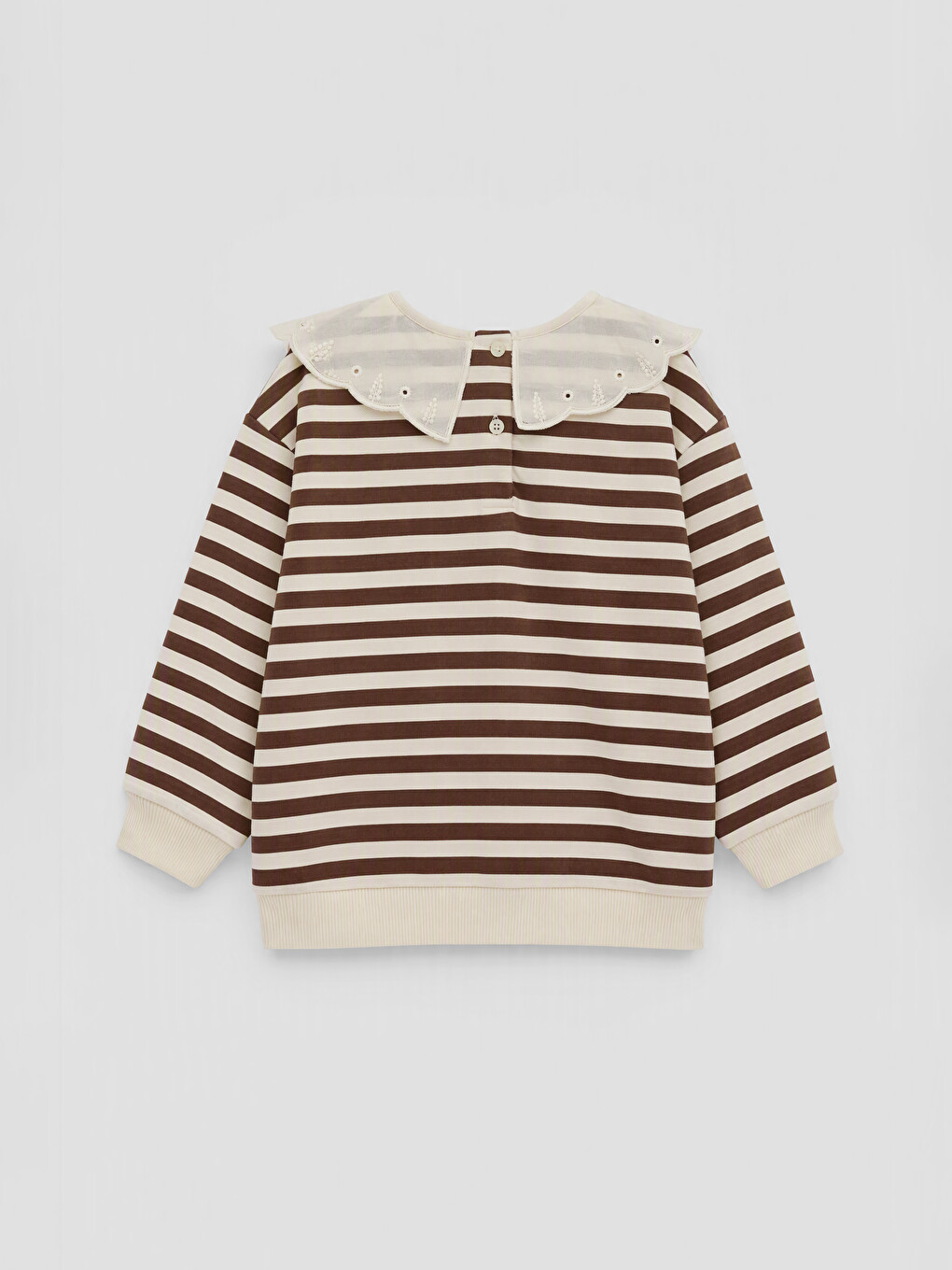 Striped Girls' Thick Set-2