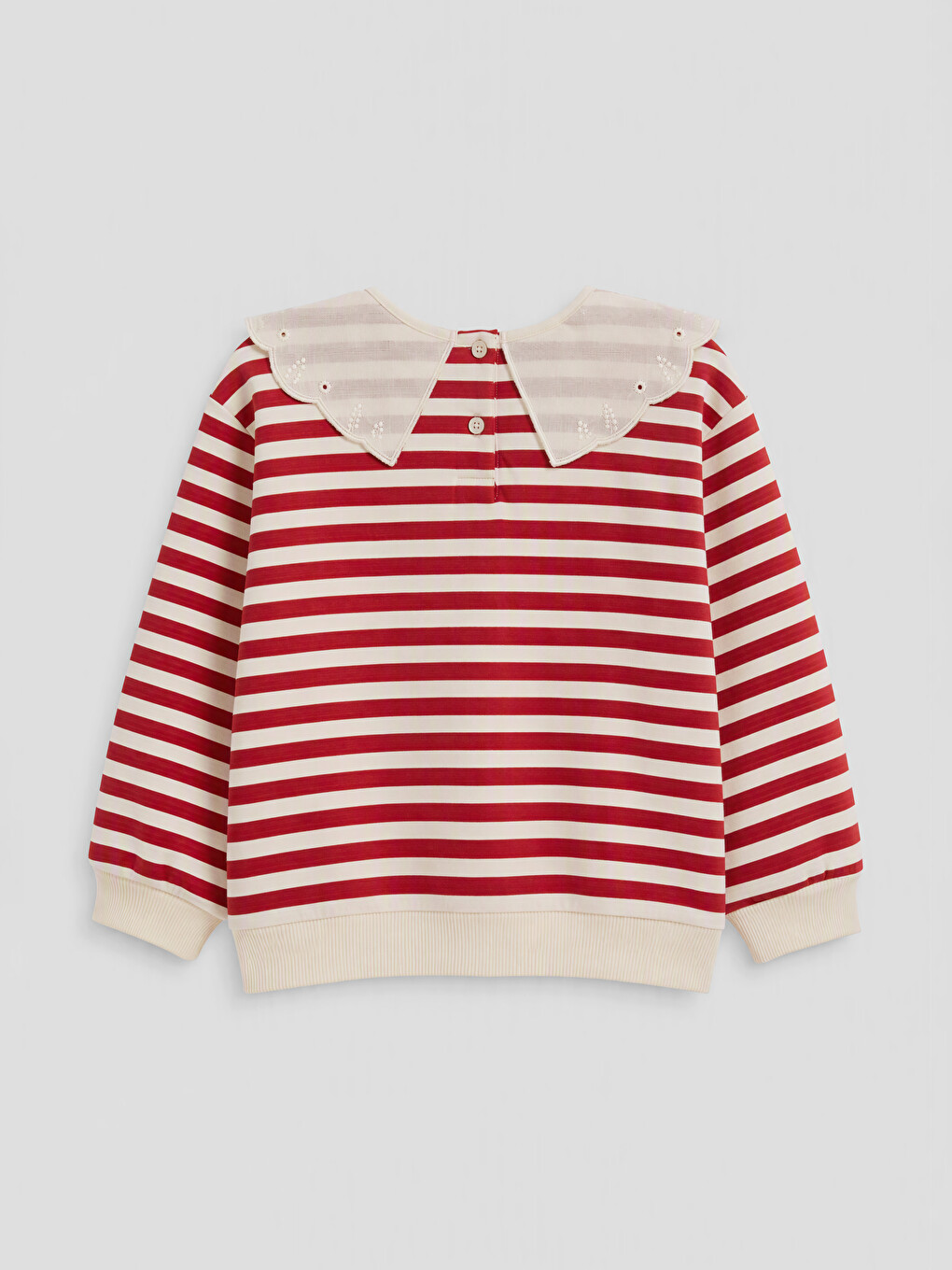Striped Girls' Thick Set-2