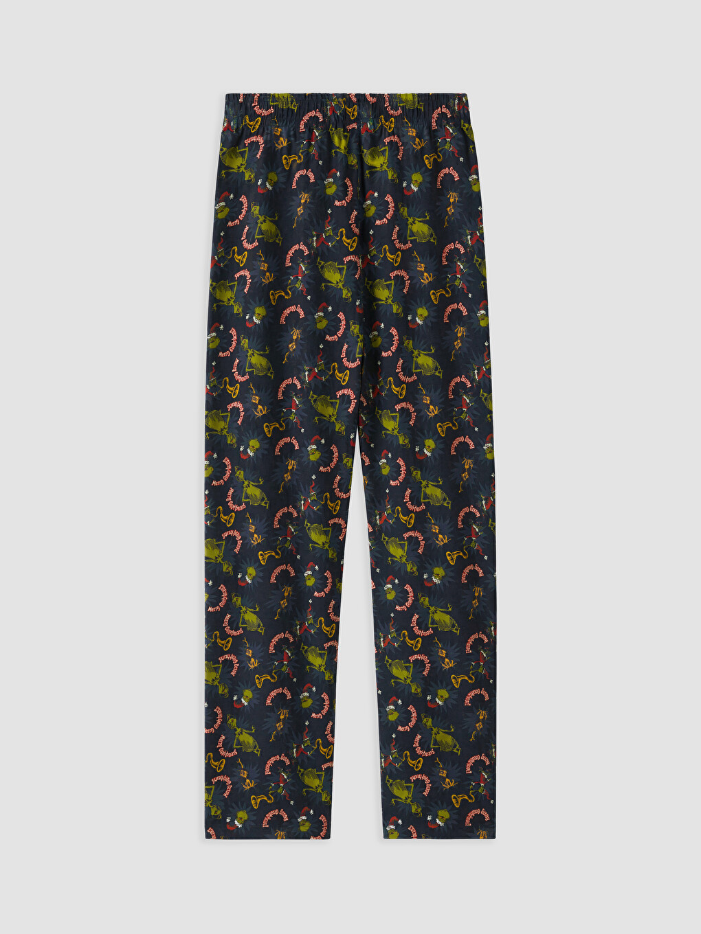 Pizhama Të Poshtme Të Stampuara Grinch Për Burra-5