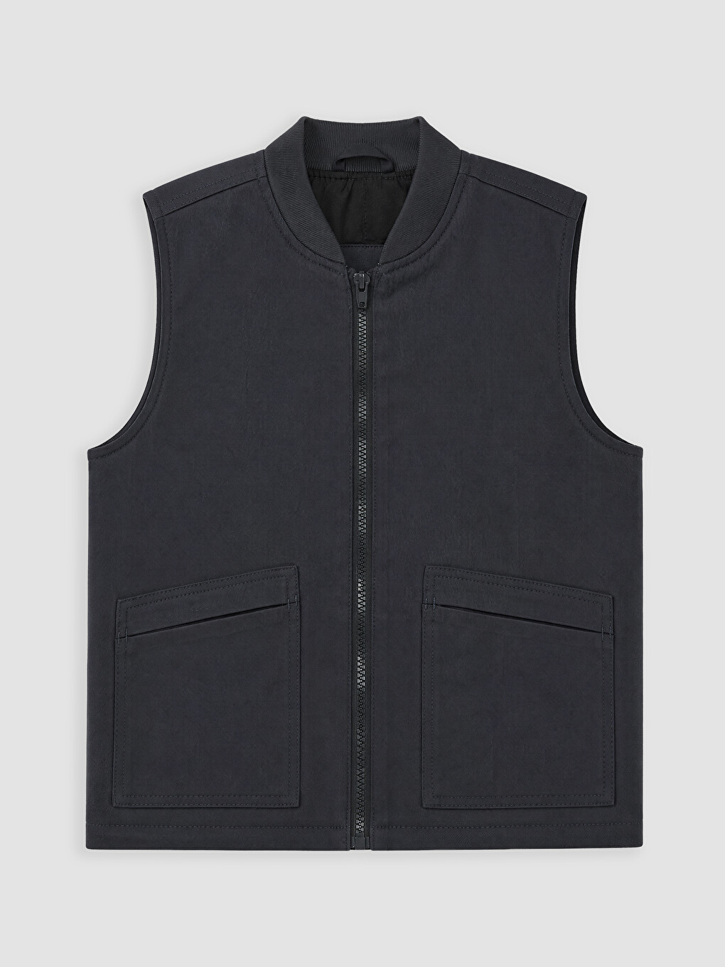 Zippered Boys' Waistcoat