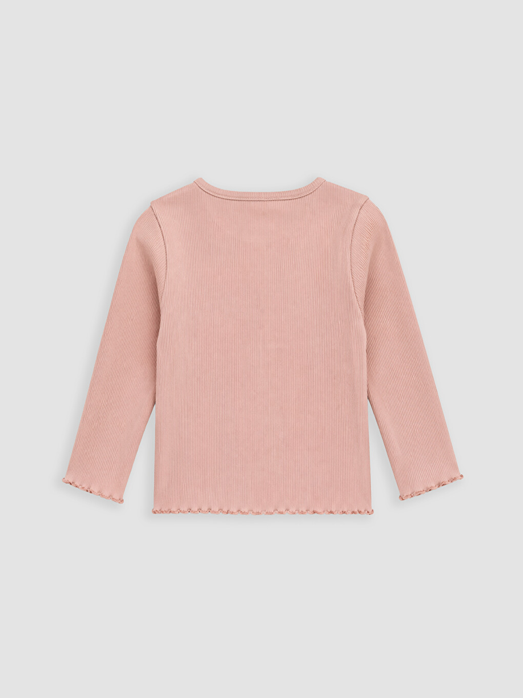 3-pack Long Sleeved Frilled Baby Girls' T-shirt-4