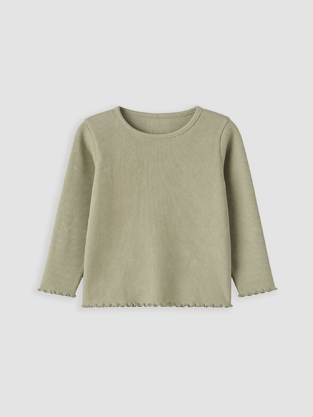 3-pack Long Sleeved Frilled Baby Girls' T-shirt-5