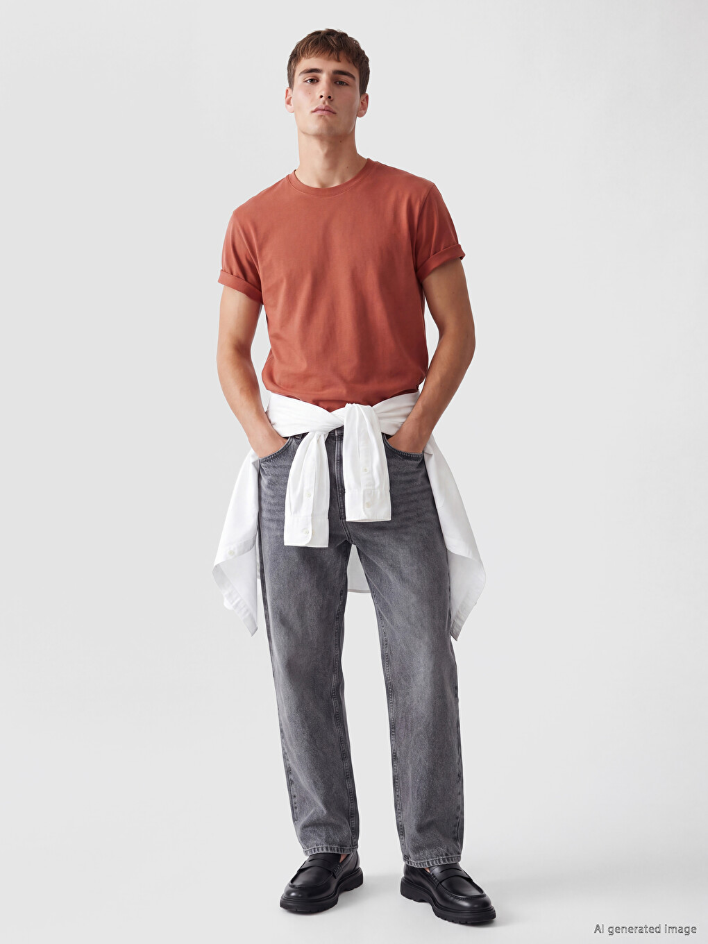 710 Loose Fit Ерлердің Джинсы Шалбары