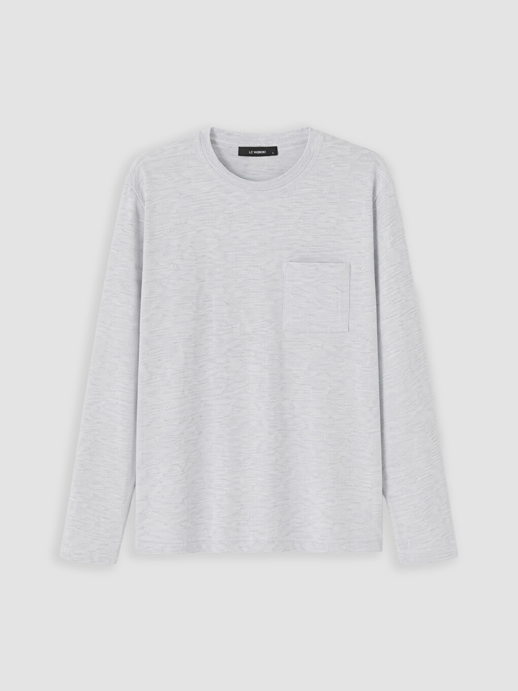 Patterned Crew Neck Men's Sweatshirt-4