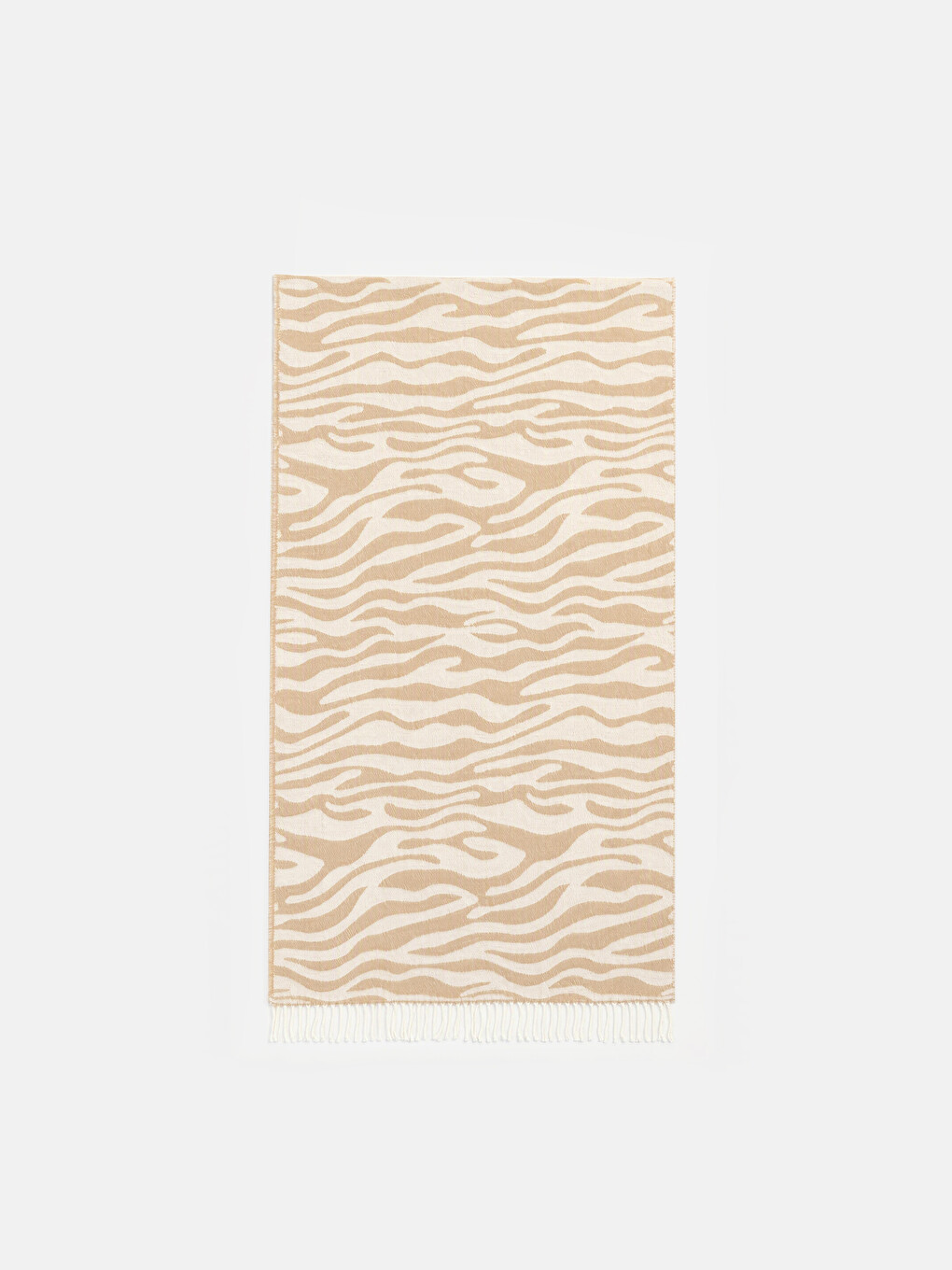 Zebra Patterned Women's Scarf-1