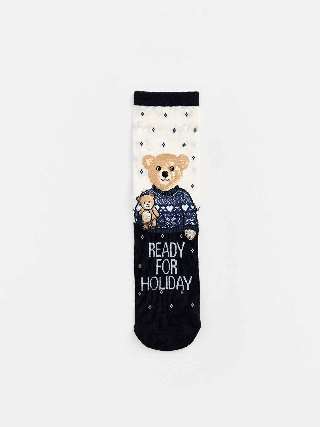 Bear Patterned Boys' Ankle Socks 5-pack-2