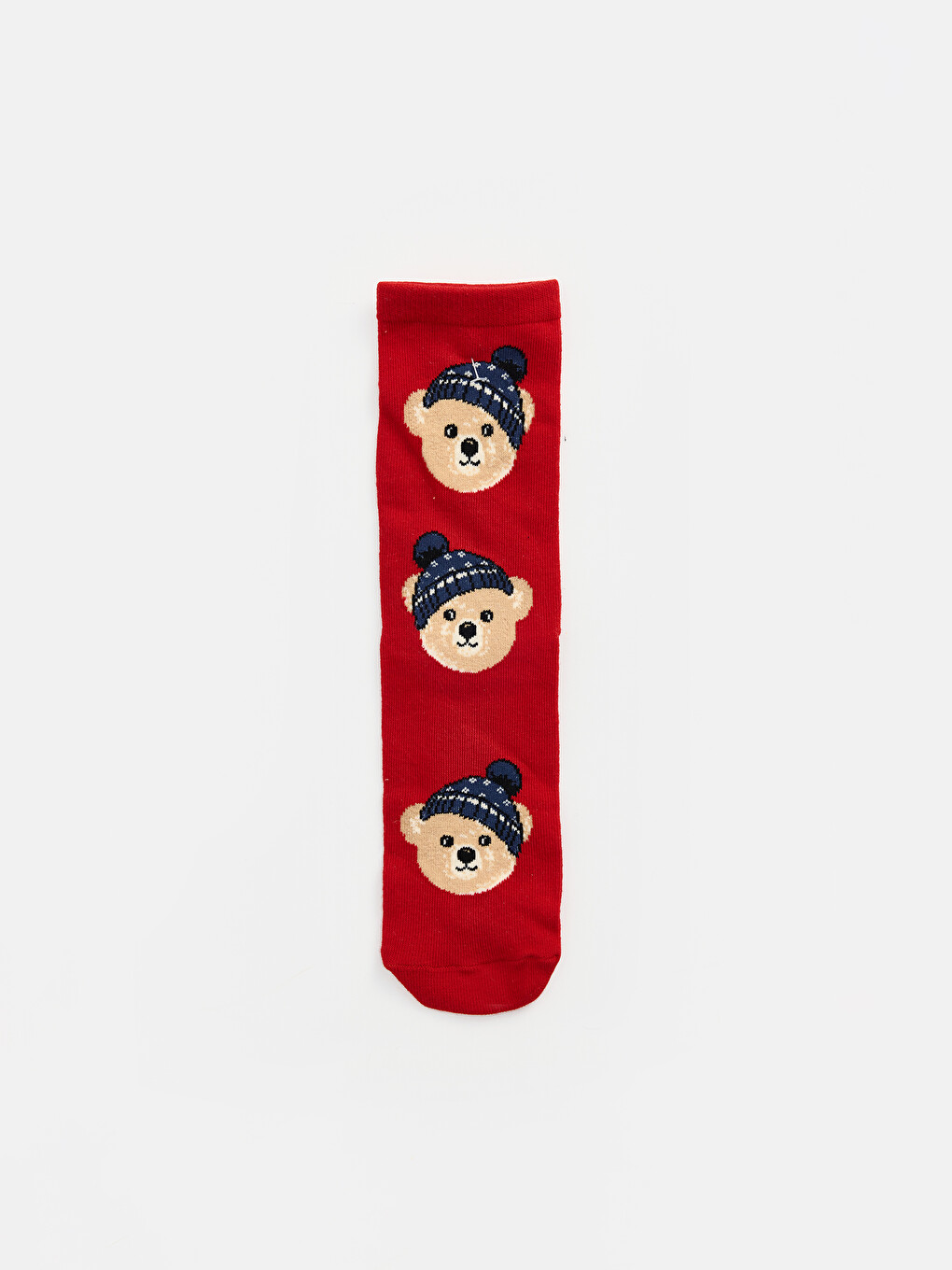 Bear Patterned Boys' Ankle Socks 5-pack-3