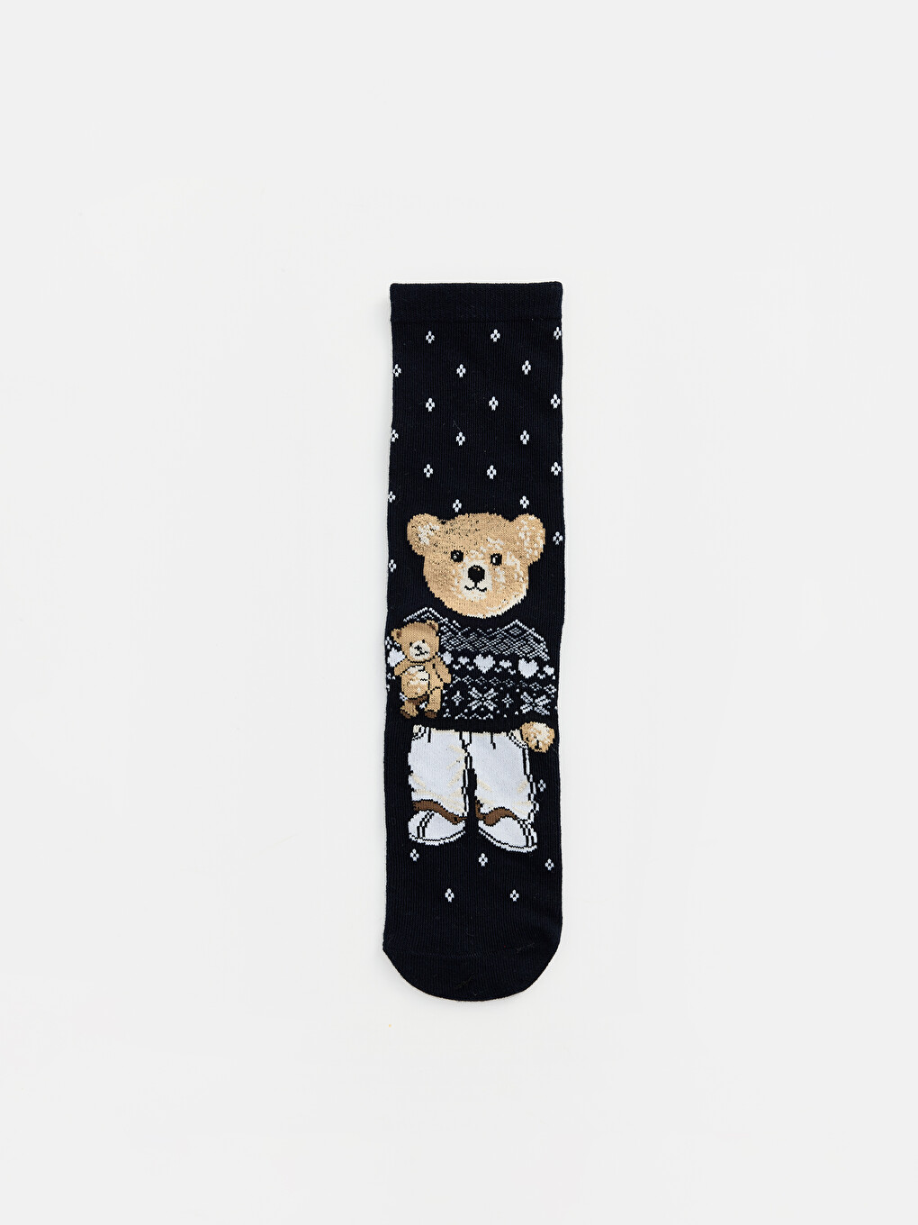 Bear Patterned Boys' Ankle Socks 5-pack-4