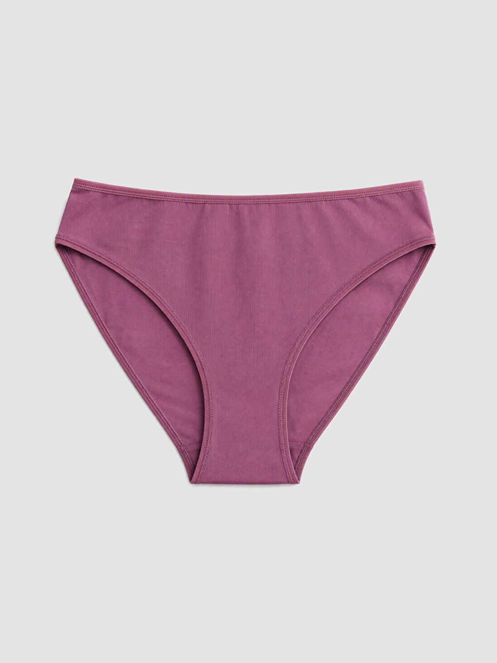 Ekru Çiçekli Bikini Külot 3'lü-2