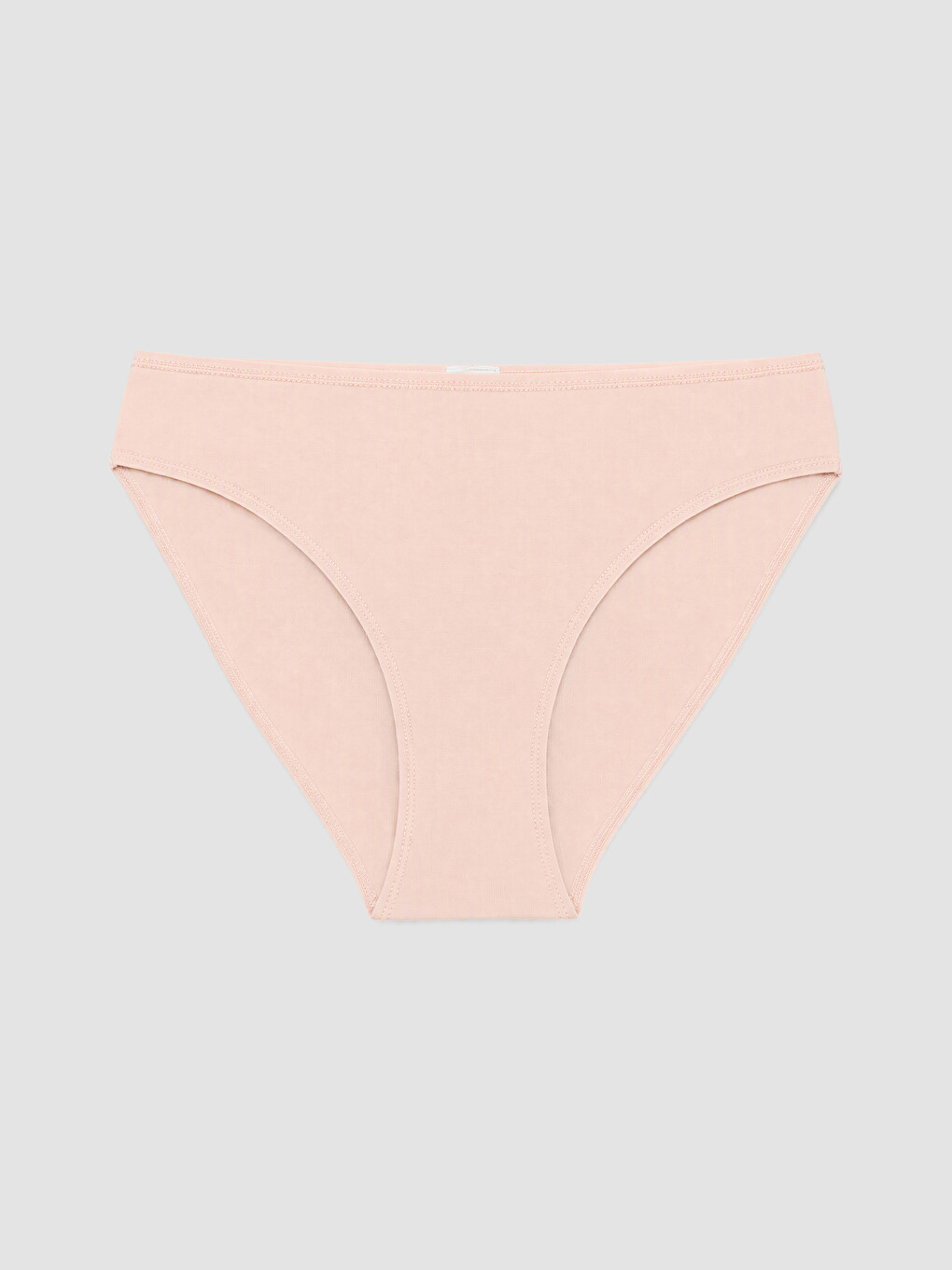Ekru Çiçekli Bikini Külot 5'li-1