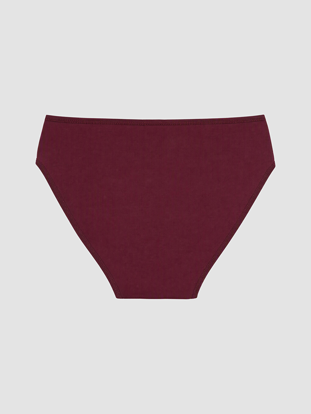 Ekru Çiçekli Bikini Külot 5'li-5