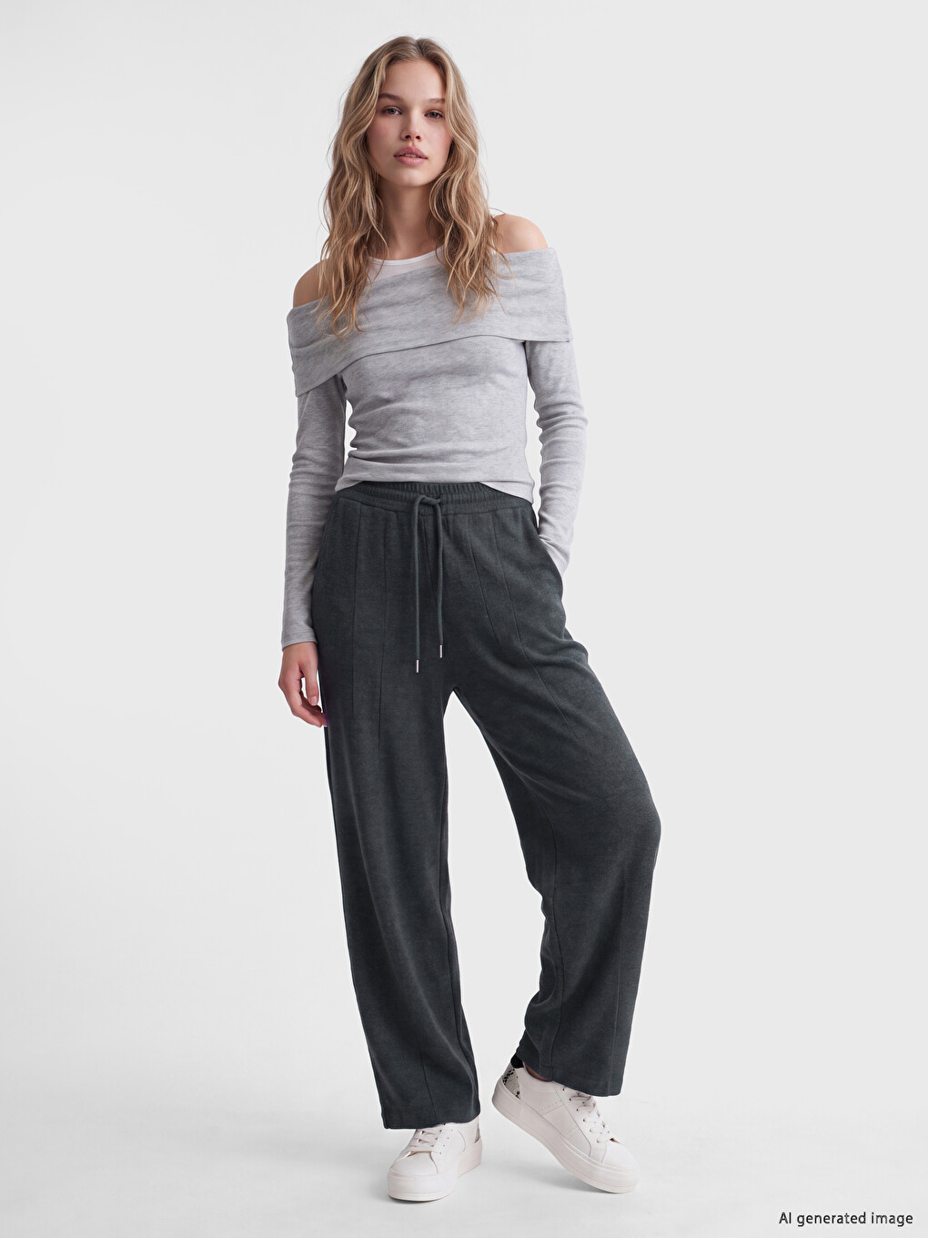 Elastic Waist Women's Sweatpants