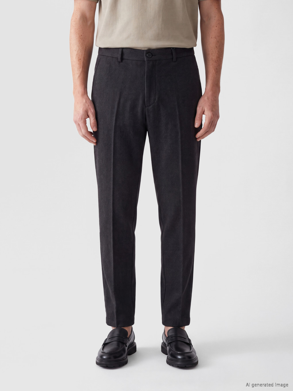 Regular Fit Men's Trousers-1
