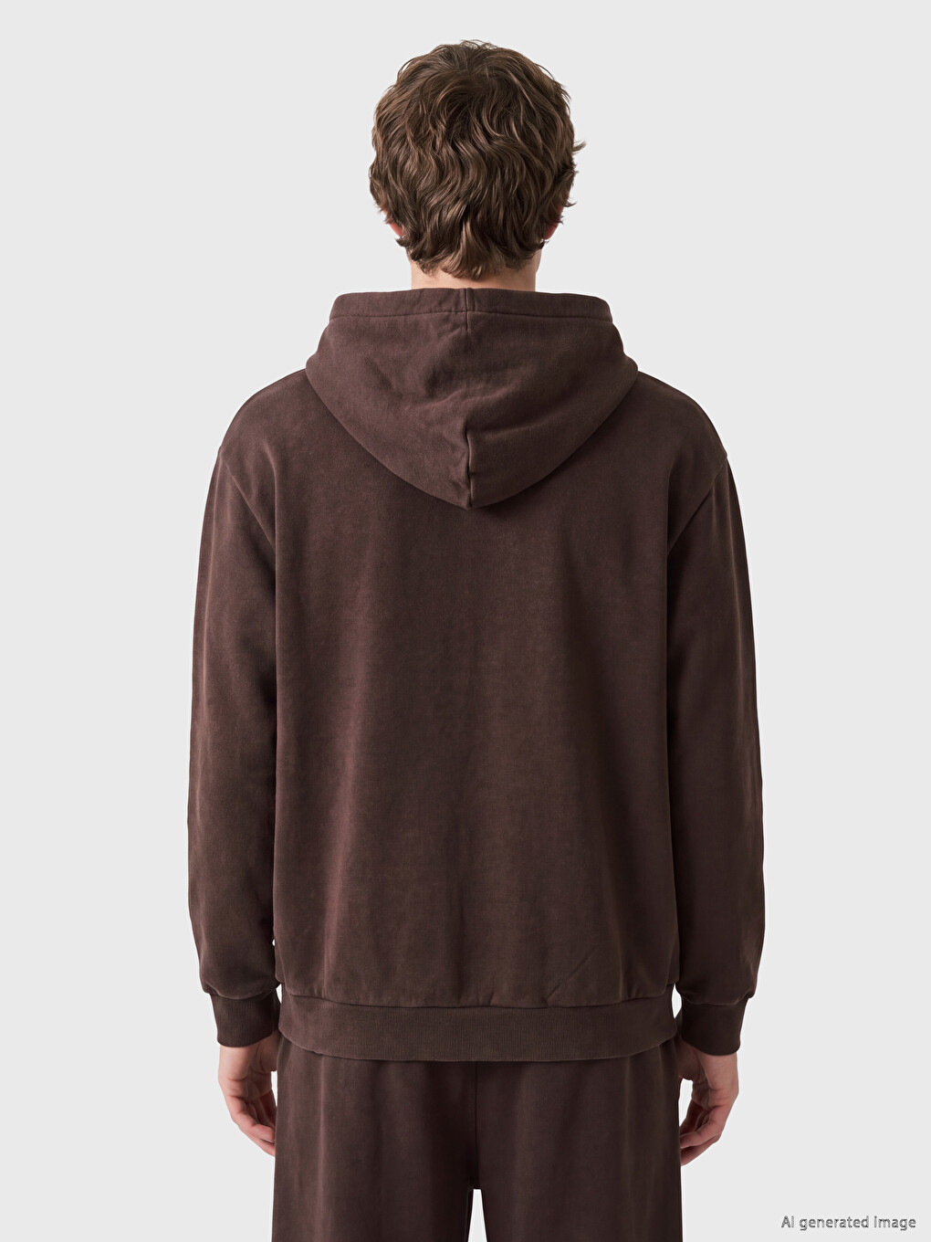 Hooded Zip-up Men's Sweatshirt-3
