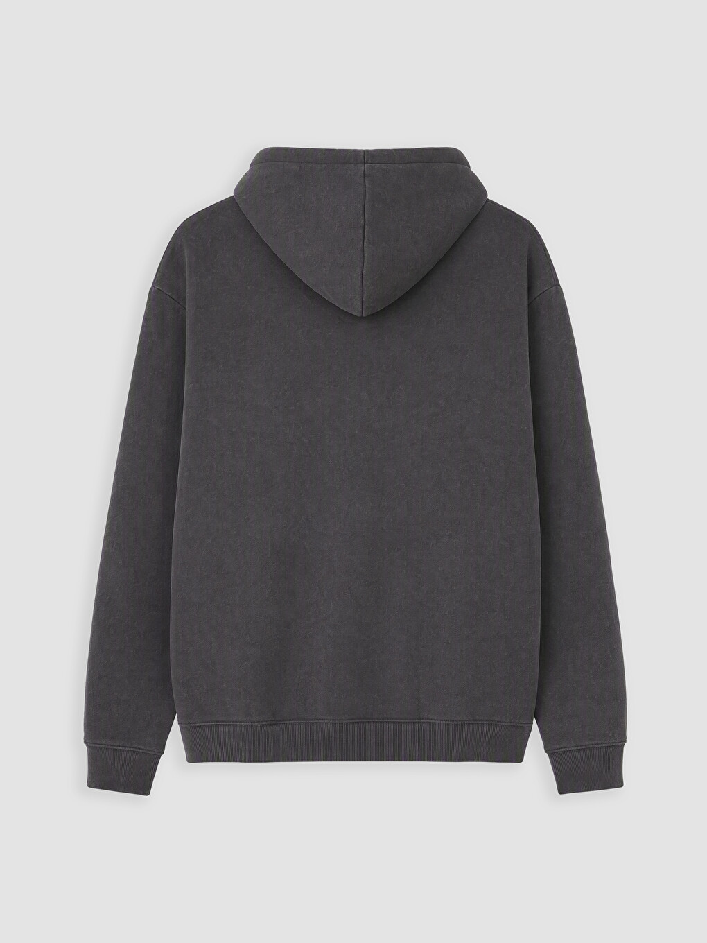 Hooded Zip-up Men's Sweatshirt-2