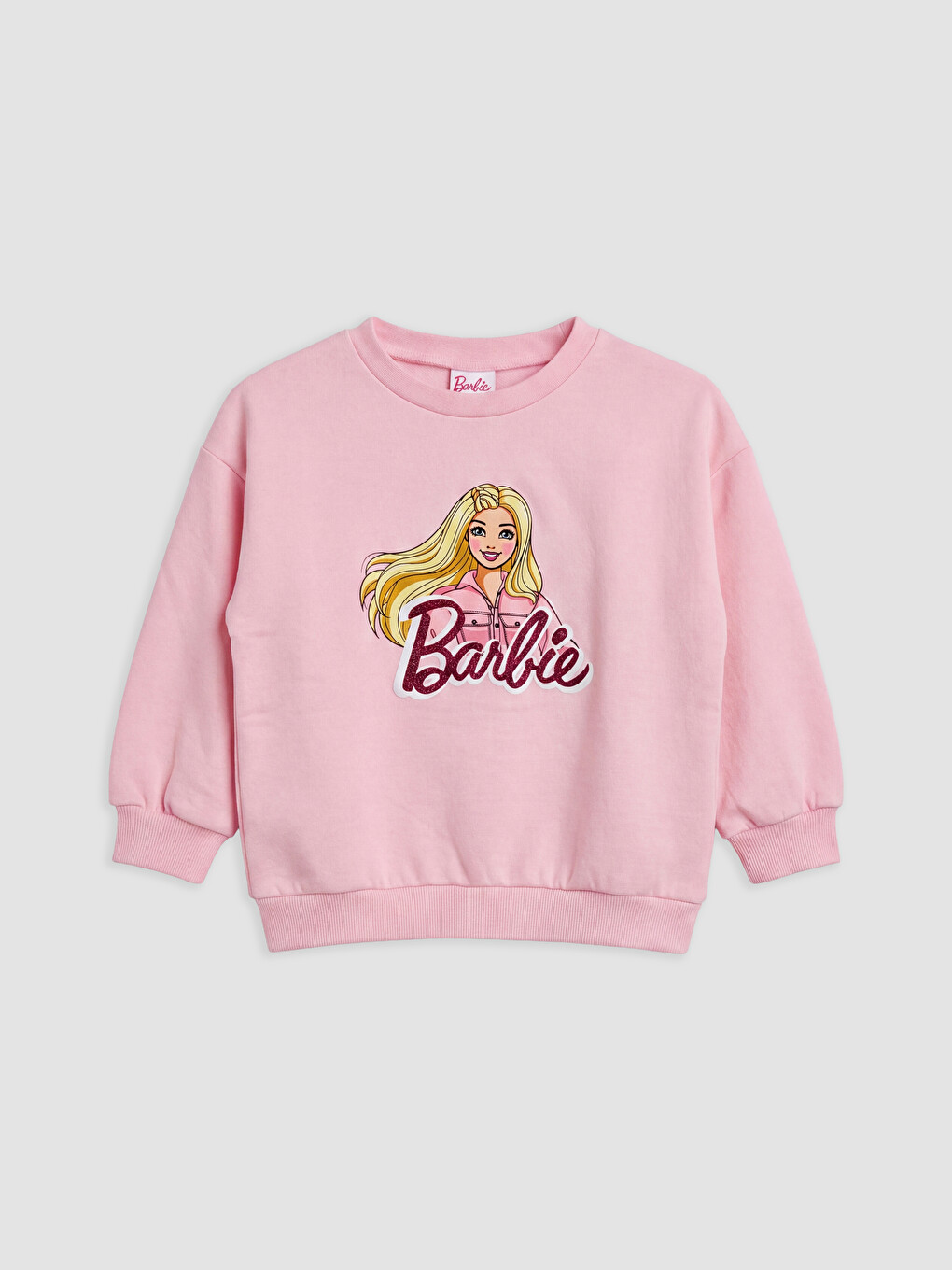 سويت شيرت بنات مطبوع Barbie