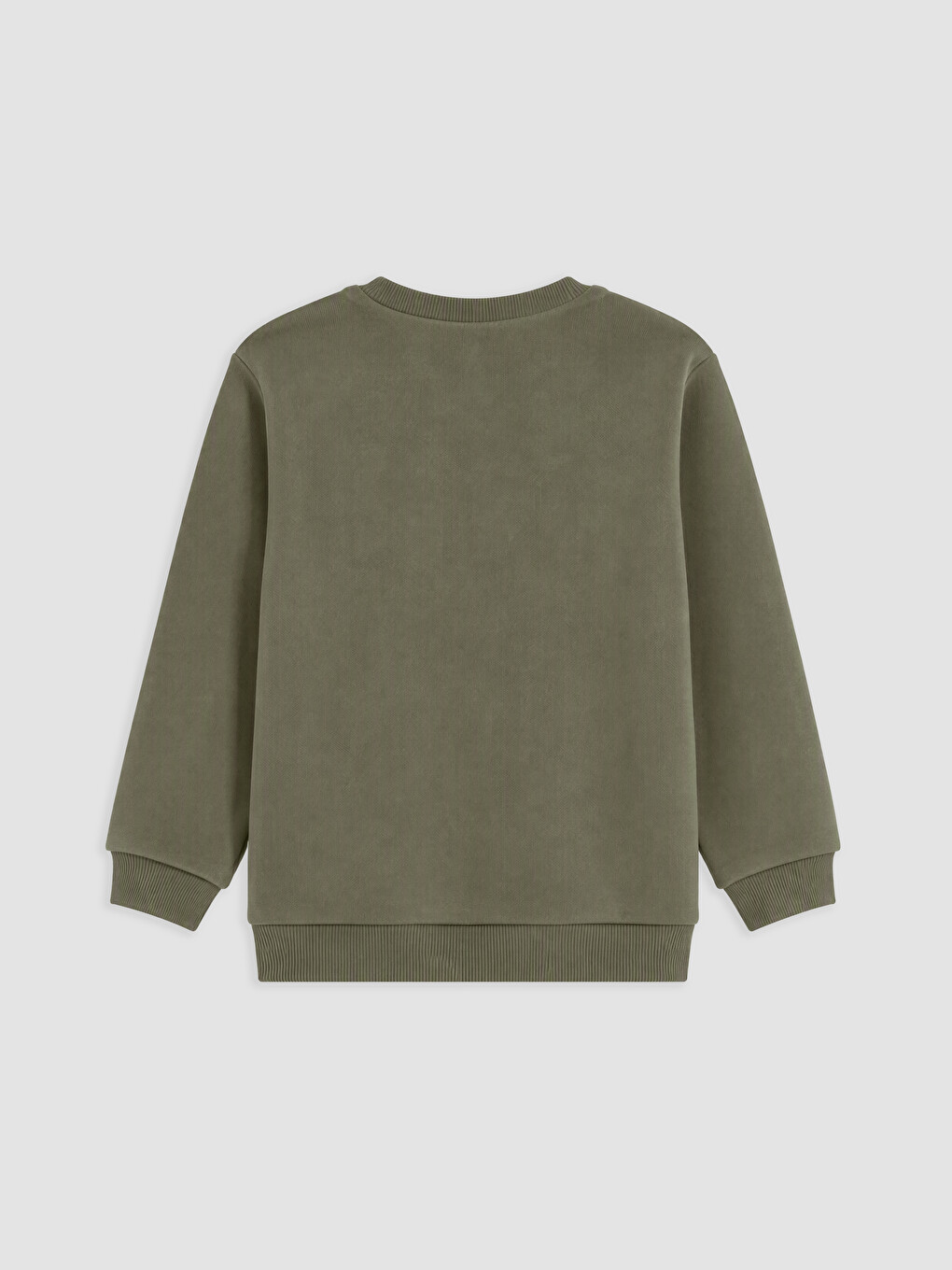Yeşil Bisiklet Yaka Erkek Bebek Sweatshirt 3'lü-6