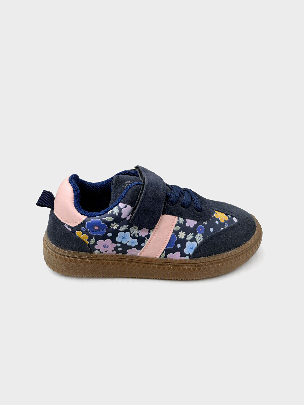 Flower Patterned Girls' Sneaker-1