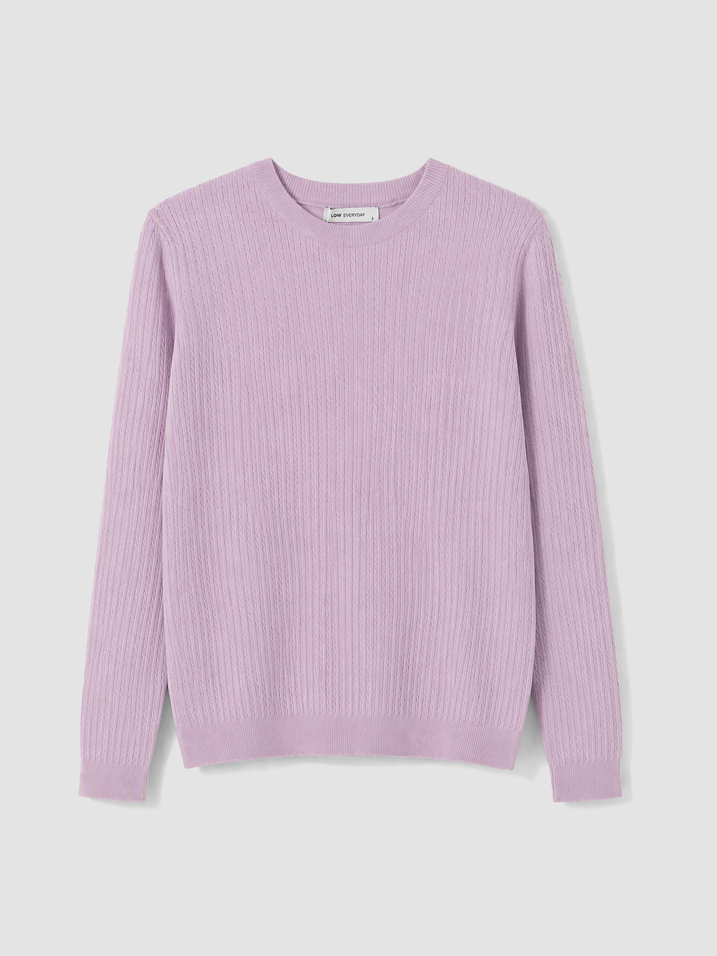 Crew Neck Women's Knitwear Sweater