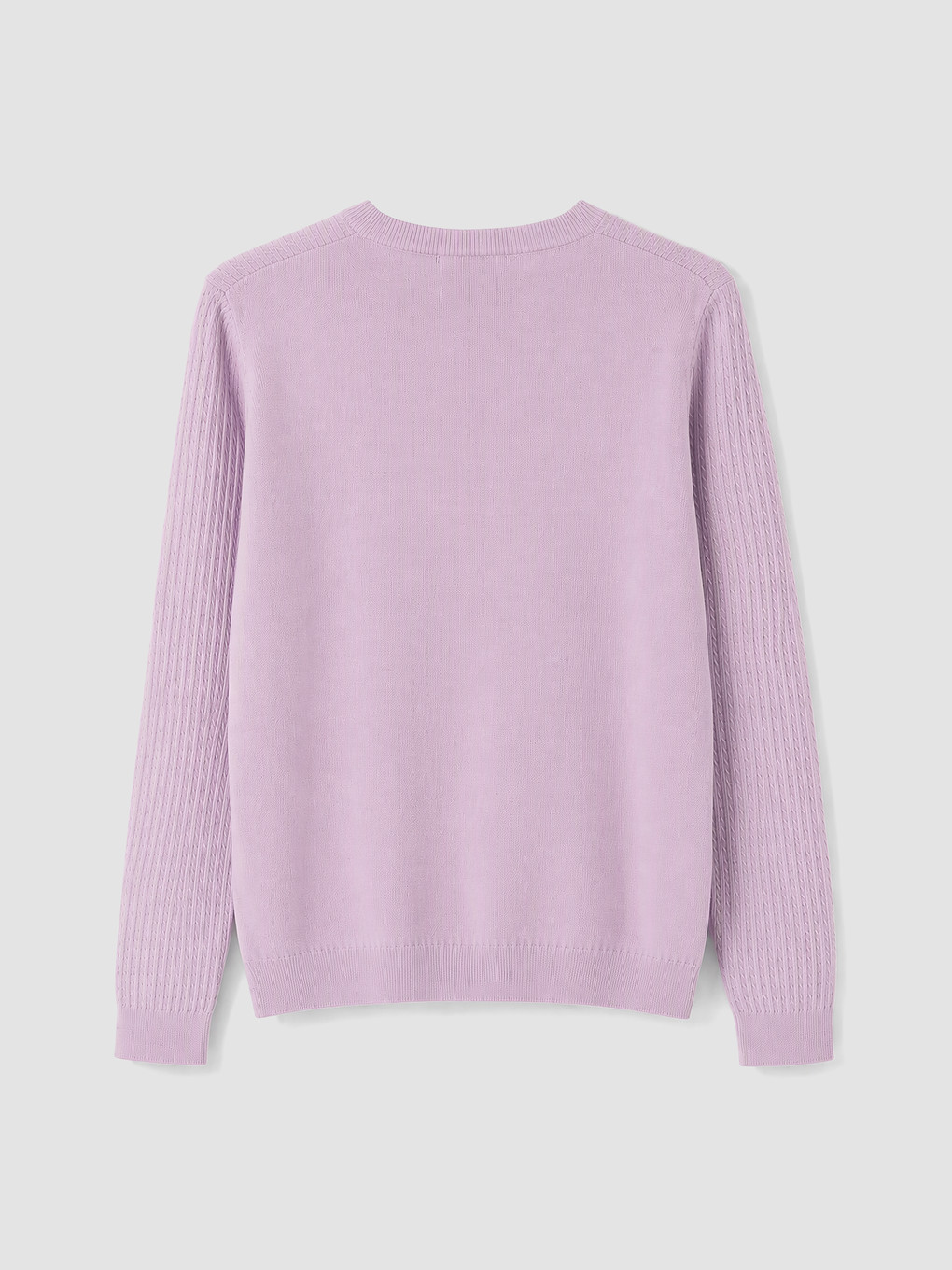 Crew Neck Women's Knitwear Sweater-2