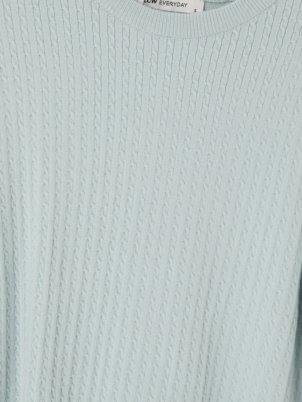 Crew Neck Women's Knitwear Sweater-1