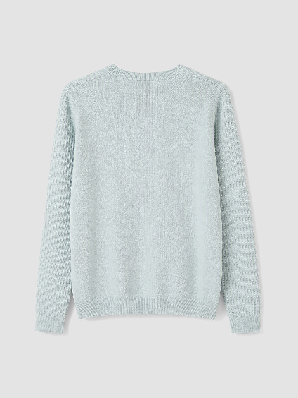 Crew Neck Women's Knitwear Sweater-2