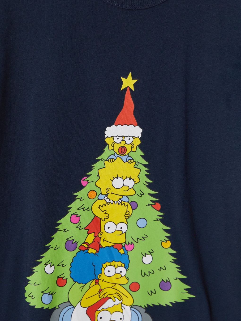 Yılbaşı Temalı The Simpsons Erkek Çocuk Tişört-2