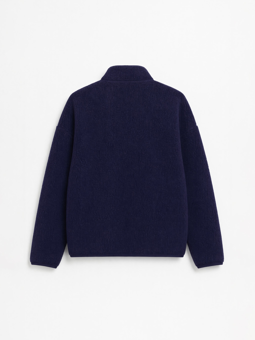 Mock Neck Zippered Men's Sweatshirt-5