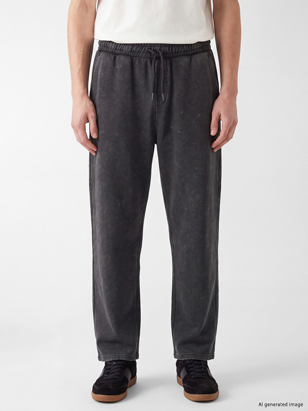 Man Anthracite Sweatpants-1