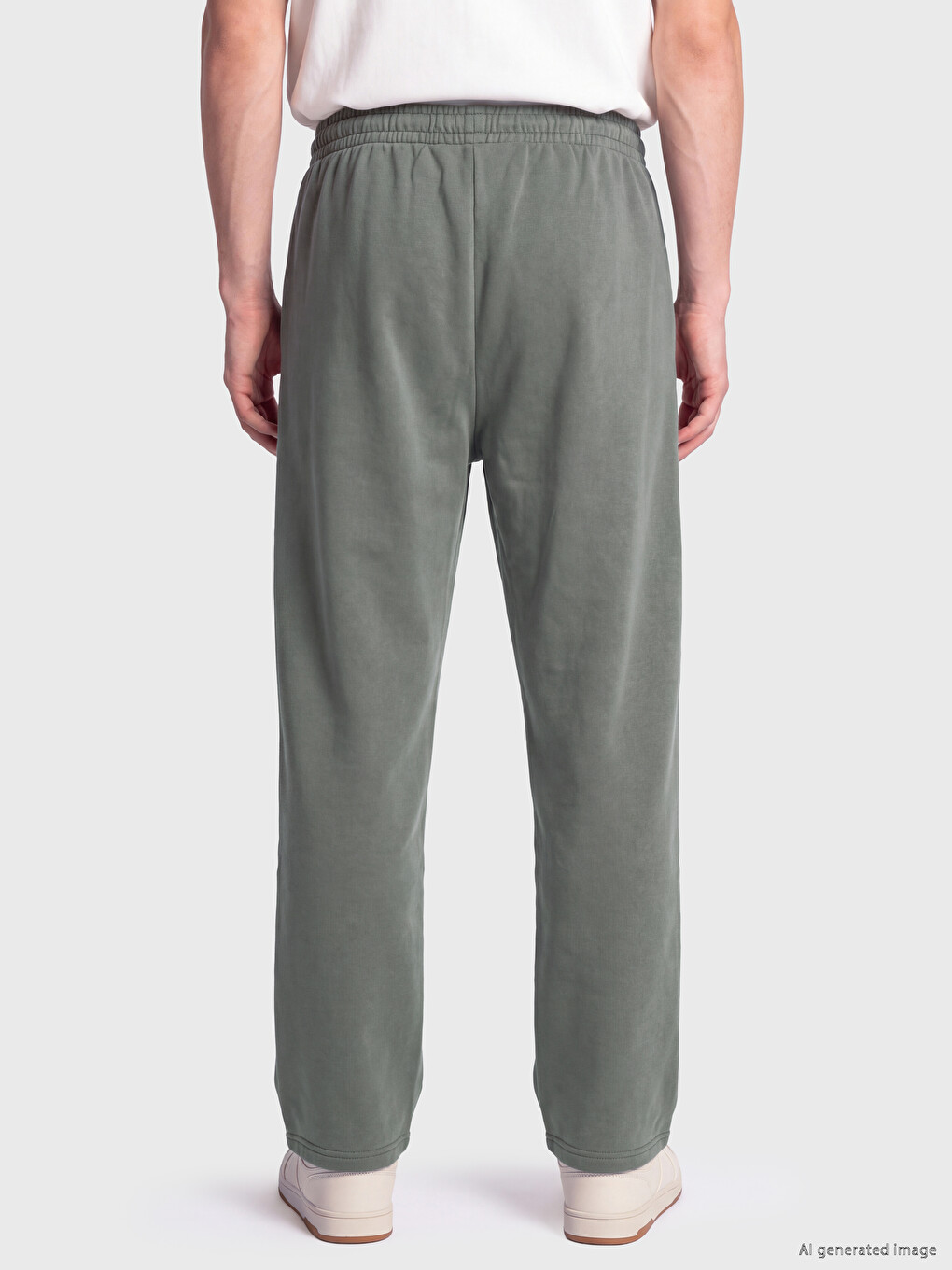 Elastic Waist Men's Trousers-3